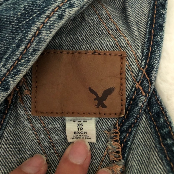 American Eagle Overall Shorts - Picture 5 of 7